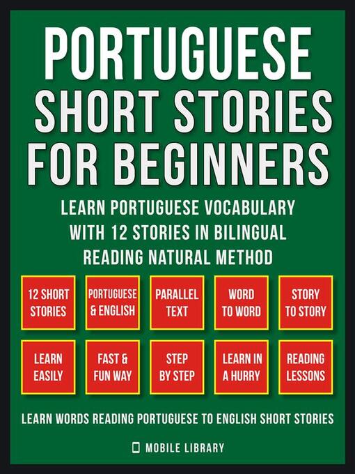 Cover image for Portuguese Short Stories For Beginners (Vol 1)